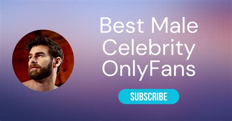 Best Male Celebrity OnlyFans and Top Male Celeb OnlyFans